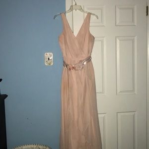 Vera Wang Blush Bridesmaid Dress